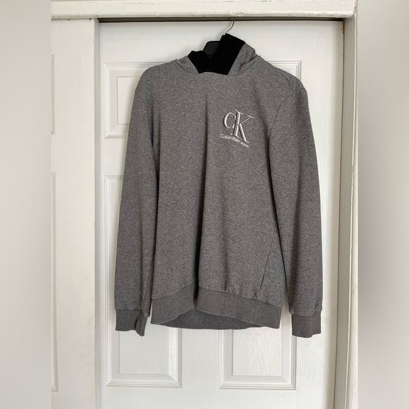 Calvin Klein Charcoal Hoodie - Picture 3 of 10